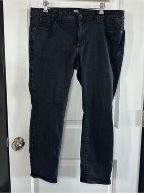 a.n.a Black Skinny Jeans Petite Short Stretch Denim | Women’s 18S
